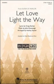 Let Love Light the Way Two-Part choral sheet music cover Thumbnail